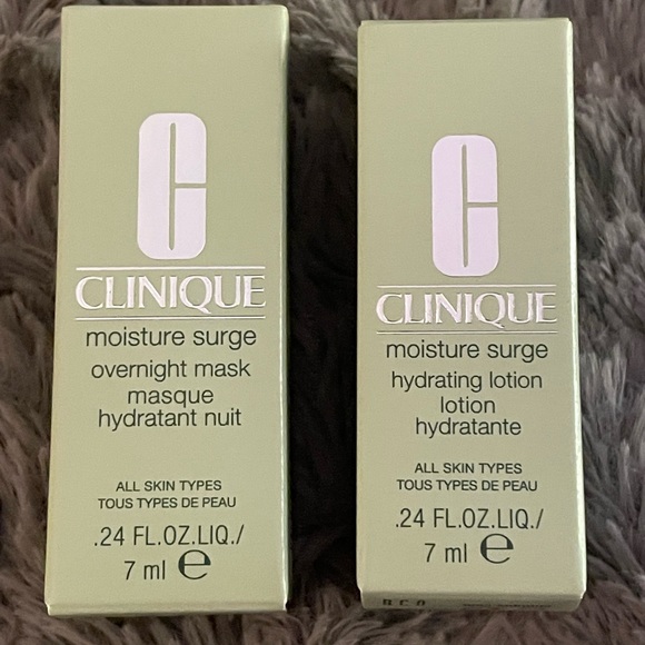 NEW CLINIQUE DLX TRAVEL SKIN MAKEUP SET Dramatically Different & Moisture Surge - Picture 3 of 10